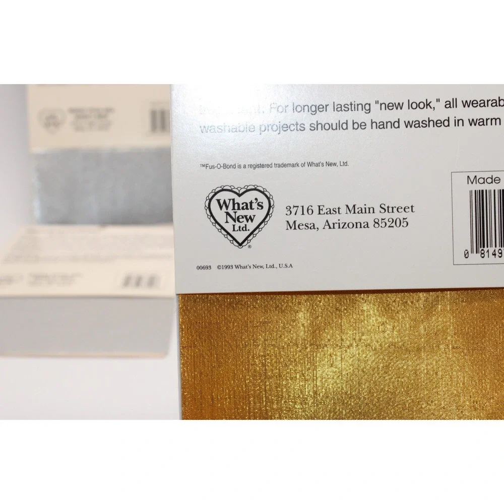 Designer Fabrics Lame 90s Create Your Own Design Pkg, Each has 3 5x7 Lame Pieces